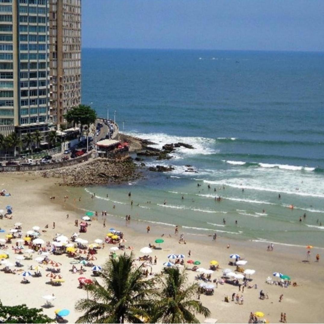 Confortavel Na Praia De Pitangueiras Guarujá Esterno foto